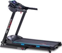 Laufband STAMM BODYFIT "Track Zero7", schwarz (schwarz, blau), Laufb&auml;nderB:71,5cm
