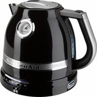 KITCHENAID Wasserkocher "5KEK1522EOB ONYX BLACK", schwarz (onyx schwarz), B:26,3cm