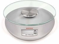 K&uuml;chenwaage SOEHNLE "Roma", silber (silberfarben), B:16cm H:3,5cm L:19cm,