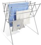 W&auml;schest&auml;nder MAXIMEX "Teleskop", silber (silberfarben), B:92cm H:96,5cm T:65,5cm,