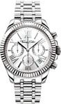 Chronograph THOMAS SABO "DIVINE CHRONO", silber (silberfarben, silberfarben),
