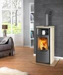 Kaminofen HARK "&raquo;Opera-B&laquo;", beige (grau), Kamin&ouml;fen, Kaminofen, Stahl,