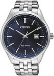 Solaruhr CITIZEN, blau (silberfarben), Armbanduhren, Herren, Solaruhr, Armbanduhr,