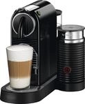NESPRESSO Kapselmaschine "CITIZ EN 267.WAE von DeLonghi, White", schwarz, B:23,7cm