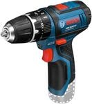 Akku-Schlagbohrschrauber BOSCH PROFESSIONAL "GSB 12V-15", bunt (blau, schwarz, rot),