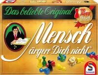 Spiel SCHMIDT SPIELE "GOLD Mensch &auml;rgere Dich nicht 110 Jahre", bunt, Spiele,