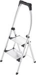 Klapptritt HAILO "Trittleiter - K100 TopLine, aus Aluminuim und Kunststoff", grau