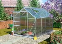 Gew&auml;chshaus VITAVIA "Calypso 5800", silber (silberfarben), B:192cm T:302cm,