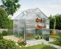 Gew&auml;chshaus VITAVIA "Calypso 3000", silber (silberfarben), B:192cm T:154cm,