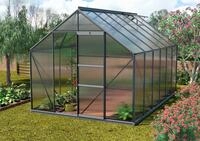 Gew&auml;chshaus VITAVIA "Merkur 9900", grau (anthrazit), B:254cm T:379cm,