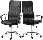 B&uuml;rostuhl DUO COLLECTION "Regensburg", schwarz, B:60cm, Kunstleder,...