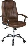 Chefsessel DUO COLLECTION "Bill", braun (braun, silberfarben, chrom), B:60cm H:106cm