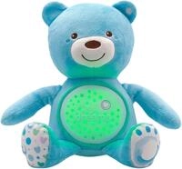 Kuscheltier CHICCO "First Dreams Baby B&auml;r, Hellblau", blau (hellblau),