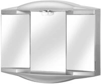 Spiegelschrank JOKEY "Chico", silber (silberfarben), B:62cm H:52,6cm T:18cm,