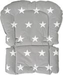 Sitzverkleinerer ROBA "Little Stars", grau (grau, wei&szlig;), B:50cm H:3cm T:65cm,