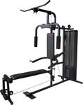 Kraftstation "Multi-Gym Hercules", schwarz (schwarz, rot), MOTIVE FITNESS BY U.N.O.,
