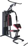 Kraftstation "Multi-Gym Smart", schwarz (schwarz, rot), MOTIVE FITNESS BY U.N.O.,
