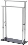 Handtuchst&auml;nder WENKO "Lava", silber (edelstahlfarben), B:50cm H:82cm T:20cm,