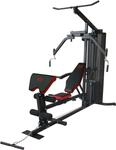 Kraftstation "Multi-Gym Competition", schwarz (schwarz, rot), MOTIVE FITNESS BY