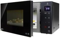 LG Mikrowelle "MH 6535 GIS", schwarz, B:47,6cm H:27,2cm, Mikrowellen, echte