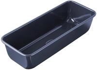 Kastenform "Back-Liebe Emaille", blau, B:13cm L:30cm, Stahlblech, DR. OETKER