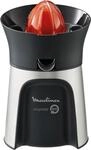 MOULINEX Zitruspresse "PC603D Vitapress Direct Serve", schwarz (metall, warmes