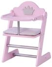 Puppenhochstuhl ROBA "Prinzessin Sophie", rosa (ros&eacute;), Puppenm&ouml;bel, KinderB:27,5cm
