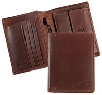 Geldb&ouml;rse CAMEL ACTIVE "Salamanca", Herren, braun, Leder, clean, gepflegt, unifarben
