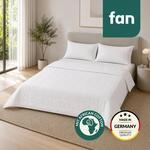 Naturfaserbettdecke FAN "African Cotton, 135x200 cm und weitere Gr&ouml;&szlig;en", beige,