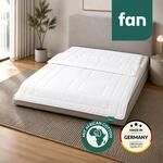Naturfaserbettdecke FAN "African Cotton, 135x200 cm und weitere Gr&ouml;&szlig;en", beige,