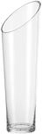 Tischvase LEONARDO "Dekovase DYNAMIC", transparent, H:40cm &Oslash;:12,5cm, Glas, Vasen,