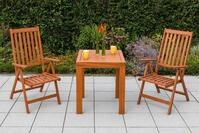 Garten-Essgruppe MERXX "Vitoria", beige (natur), Sitzm&ouml;bel-Sets, Garten-Essgruppe