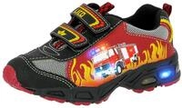 Sneaker LICO "Kinderschuh Hot V Blinky", Jungen, Gr. 25, rot, Synthetik, Schuhe