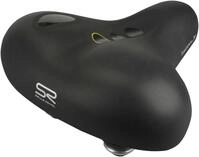 Fahrradsattel FISCHER FAHRRAD, schwarz, Fahrrads&auml;ttel, Kinder, B/H/L: 250mm x 330mm