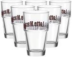 Glas LEONARDO "Becher Solo 410 ml 6er Set transparent", bunt (transparent), 6 tlg.,