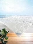Baumwollbettdecke FAN "Wash Cotton", wei&szlig;, B:135cm L:200cm, Bezug: 100% Baumwolle.