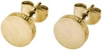 Paar Ohrstecker LIEBESKIND BERLIN "Schmuck Geschenk Edelstahl Ohrringe Kreis", gold