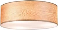 PAULMANN LED Deckenleuchte "Liska", braun, 3, &Oslash; 45cm H: 15cm, 1 Stk., Leuchten, E27,