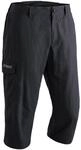 Caprihose MAIER SPORTS "Jens", Herren, Gr. 50, Normalgr&ouml;&szlig;en, schwarz, 100%