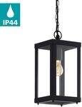 H&auml;ngeleuchte EGLO "ALAMONTE 1 Pendellampe, Stahl und Glas, IP44, E27, Au&szlig;enlampe,