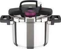 Schnellkochtopf GSW "easy Click", silber (silberfarben), &Oslash;:22cm, T&ouml;pfe,