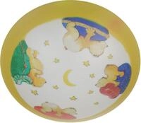 NIERMANN Deckenleuchte "B&auml;r Berni", bunt, 2, H: 10cm, 1 Stk., Leuchten, Deckenschale