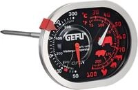 Bratenthermometer GEFU "MESSIMO", rot (edelstahlfarben, schwarz, rot), B:8,4cm H:12cm