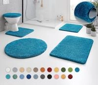 Badematte KLEINE WOLKE "RELAX, Badvorleger, Badezimmer Teppich" Gr. 4, blau