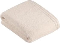 Badetuch VOSSEN "Calypso Feeling", wei&szlig; (ivory), B:100cm L:150cm, Walkfrottee,