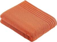 Badetuch VOSSEN "Vienna Style Supersoft", orange (fiesta), B:67cm L:140cm,