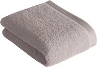 Badetuch VOSSEN "High Line", wei&szlig; (wollwei&szlig;), B:67cm L:140cm, Walkfrottee,