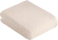 Badetuch VOSSEN "Calypso Feeling", wei&szlig; (ivory), B:67cm L:140cm, Walkfrottee,