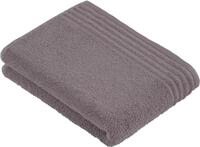 Badetuch VOSSEN "Vienna Style Supersoft", grau (pepplestone), B:67cm L:140cm,
