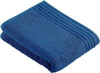Badetuch VOSSEN "Vienna Style Supersoft", blau (tiefblau), B:67cm L:140cm,